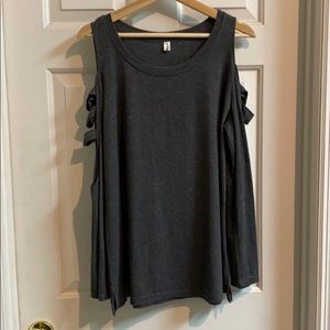 Cold shoulder top